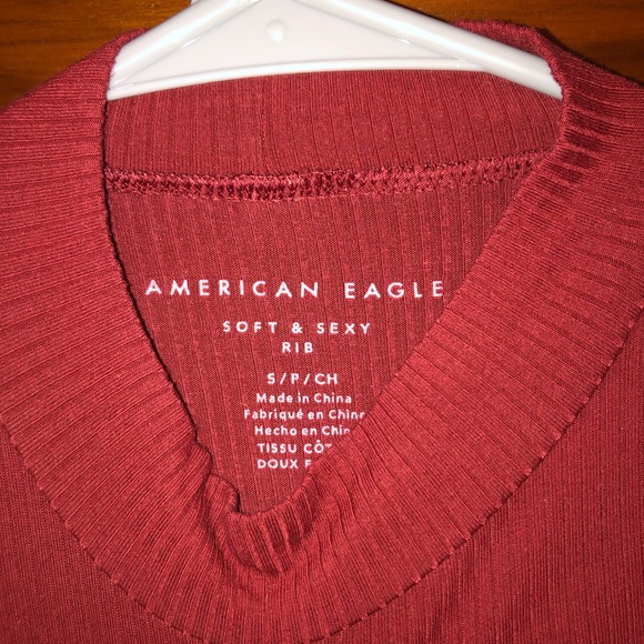 American Eagle Mock Neck Longsleeve - Picture 3 of 3